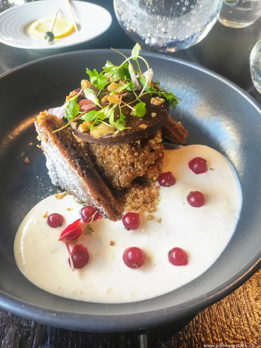 Restaurace Mlýnec: dezert.