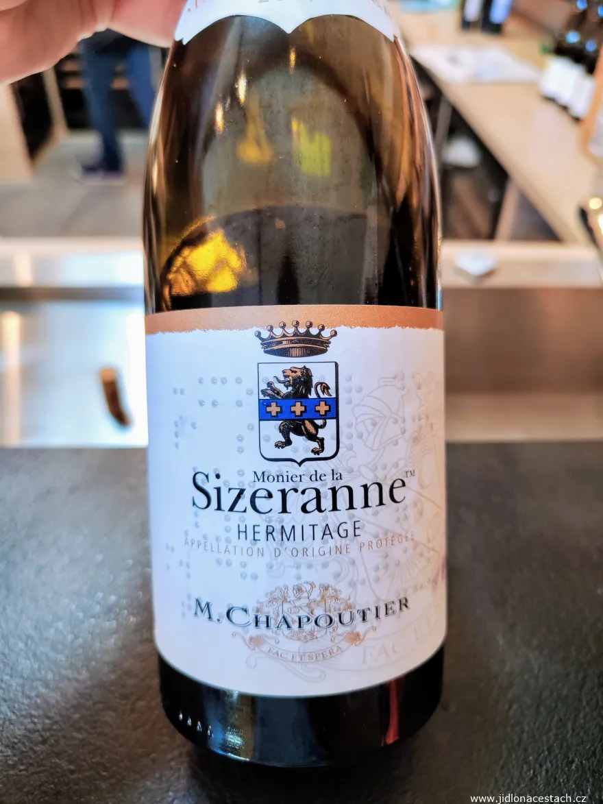 Vino z vinárstva M. Chapoutier