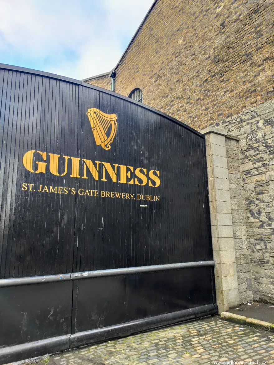 Entrance gate of the Guinness brewery Entrance gate of the Guinness brewery