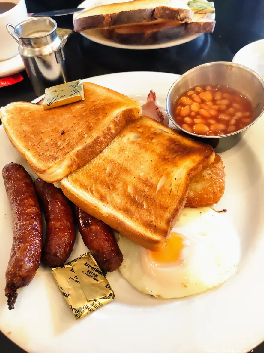 Full irish breakfast au bistrot Tasty 8 à Dublin.