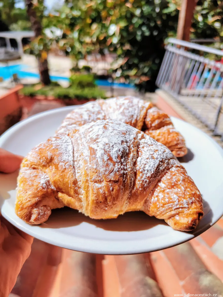Croissant crema Croissant crema