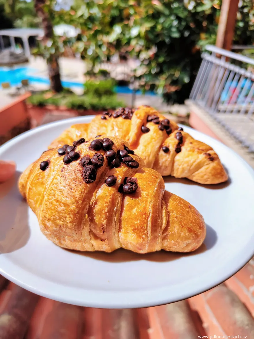 Chocolate croissant Chocolate croissant