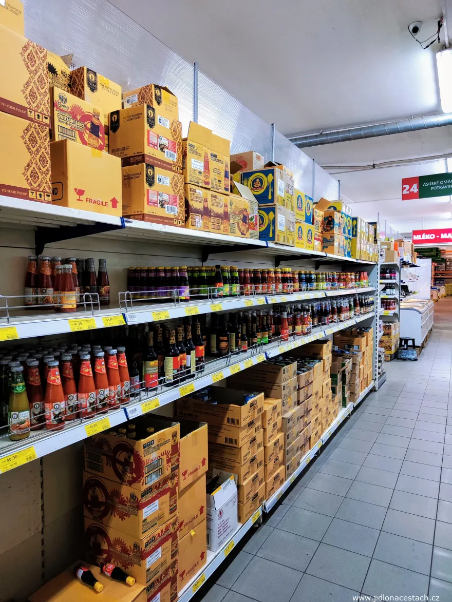 Ponuka ázijských potravín v Tamda Foods Ponuka ázijských potravín v Tamda Foods