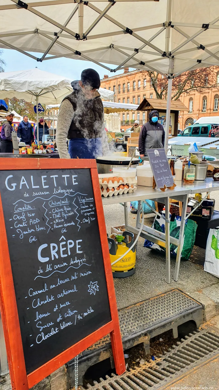 Pancake seller Pancake seller