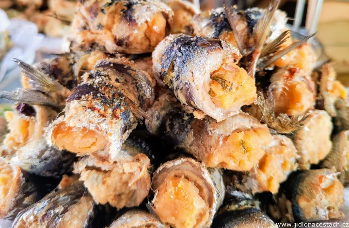 Sarde a beccafico: plnené sardinky
