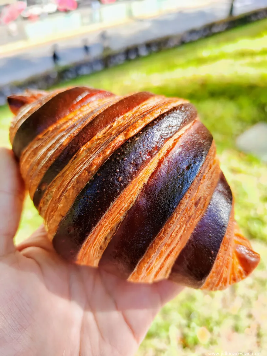 Artic bakehouse: croissant de chocolate. Artic bakehouse: croissant de chocolate.