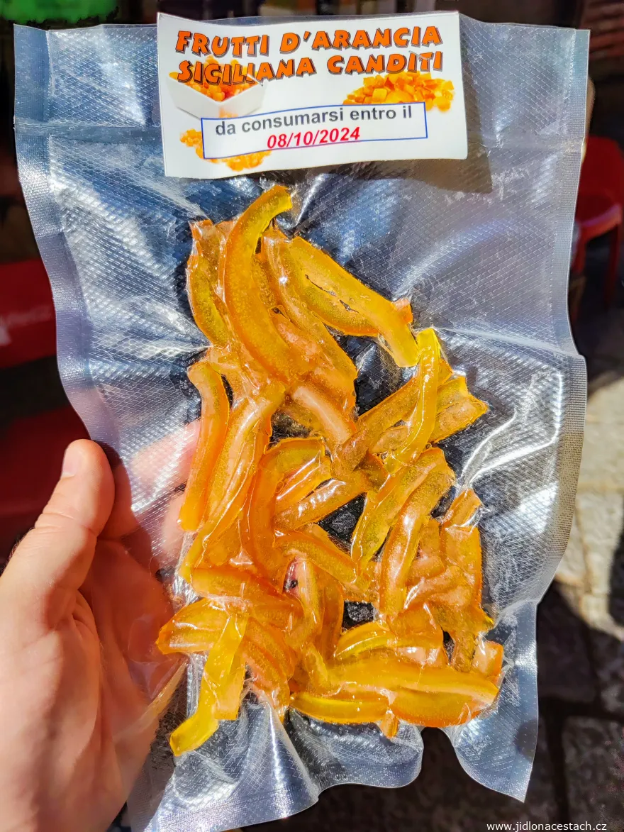 Candied orange peel Candied orange peel