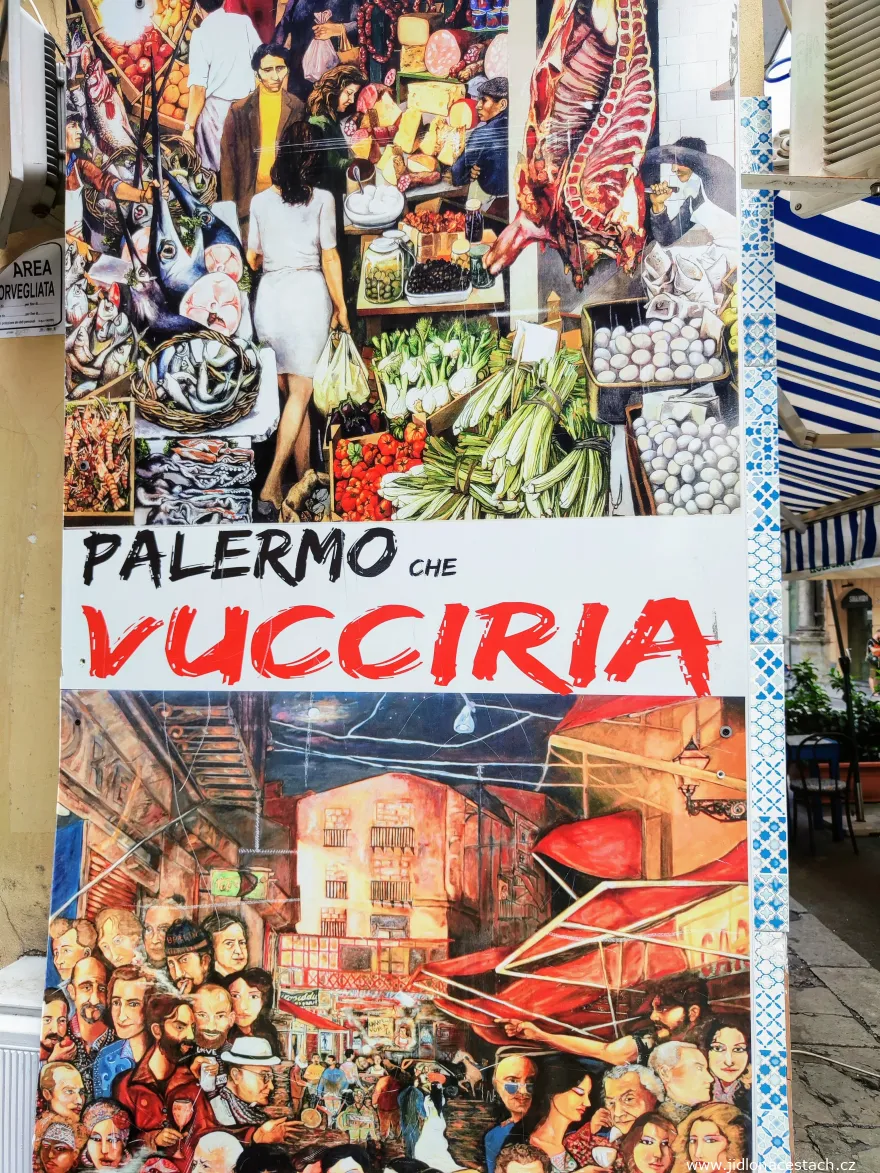 Historical Vucciria market Historical Vucciria market