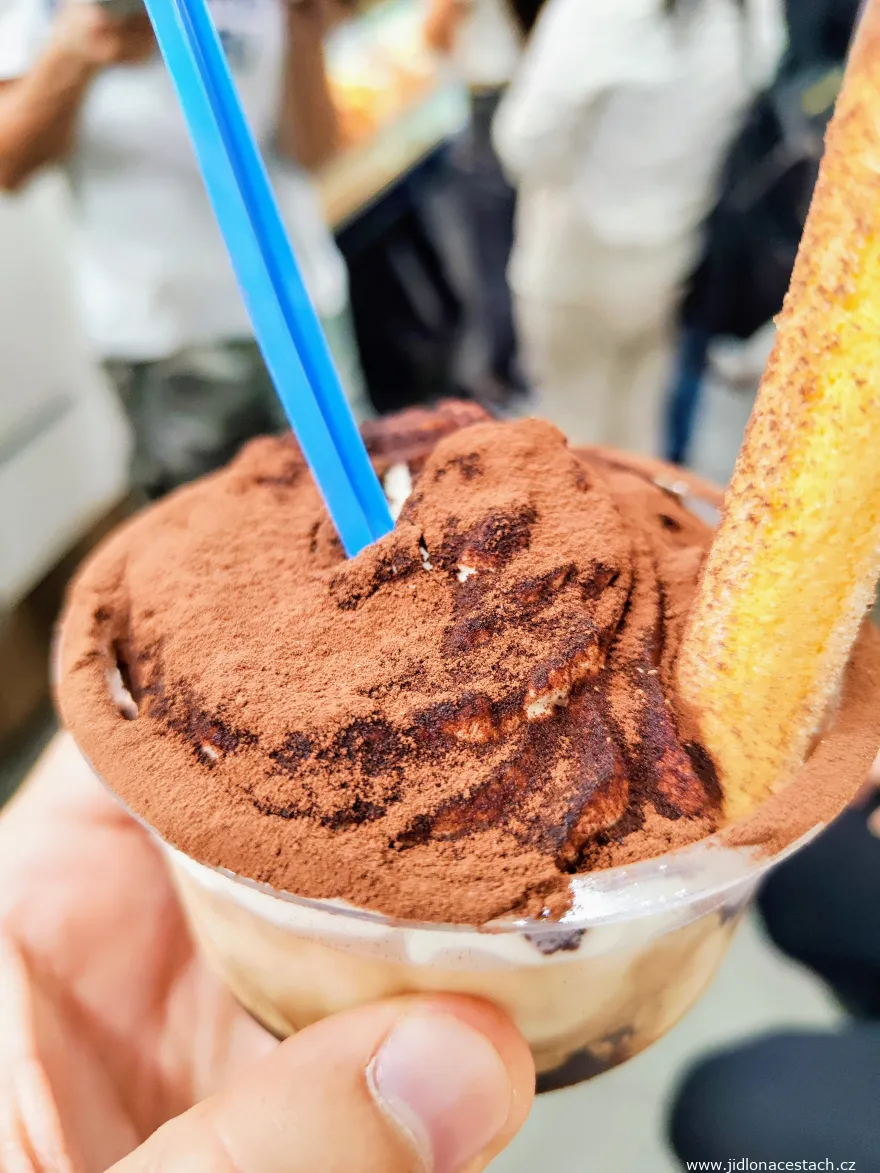 Tiramisu from bar Touring