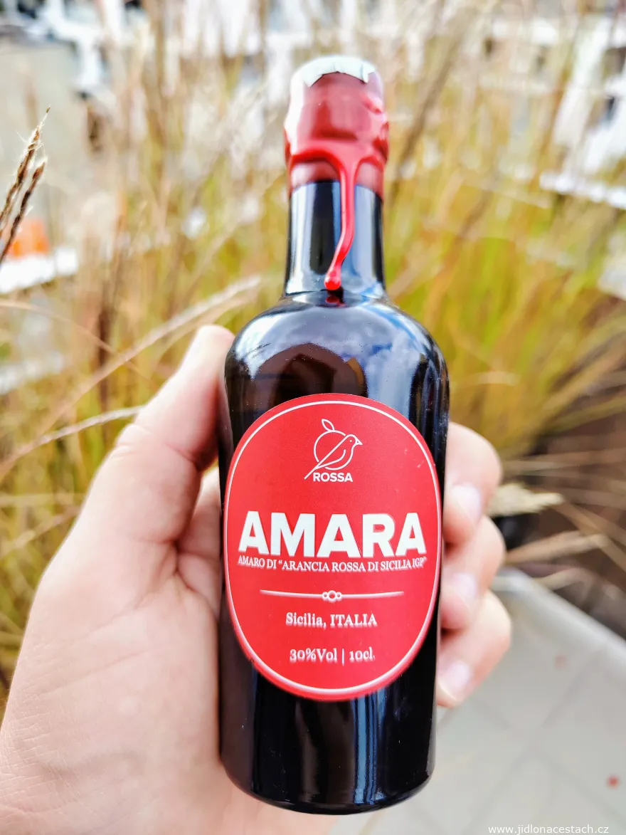 Italian herbal liqueur Amara