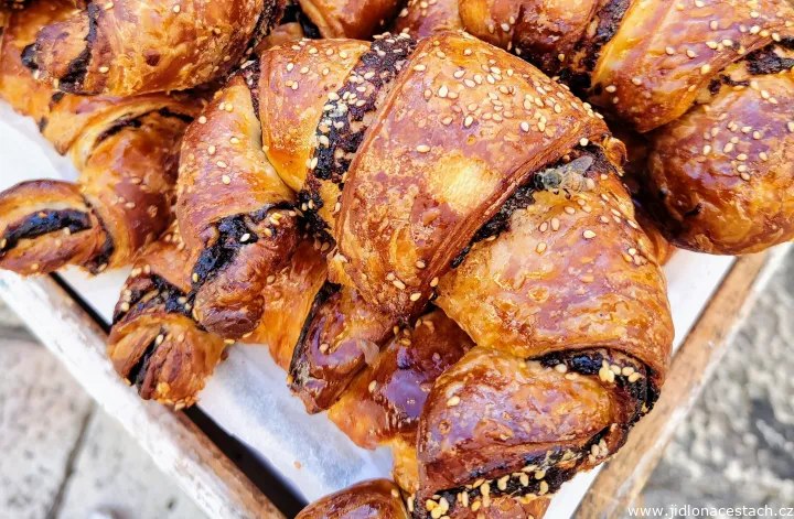 Rugelach: čokoládový rohlík