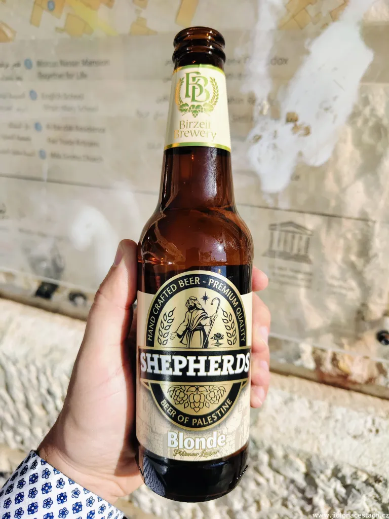 Palestínske pivo Shepherds Palestínske pivo Shepherds