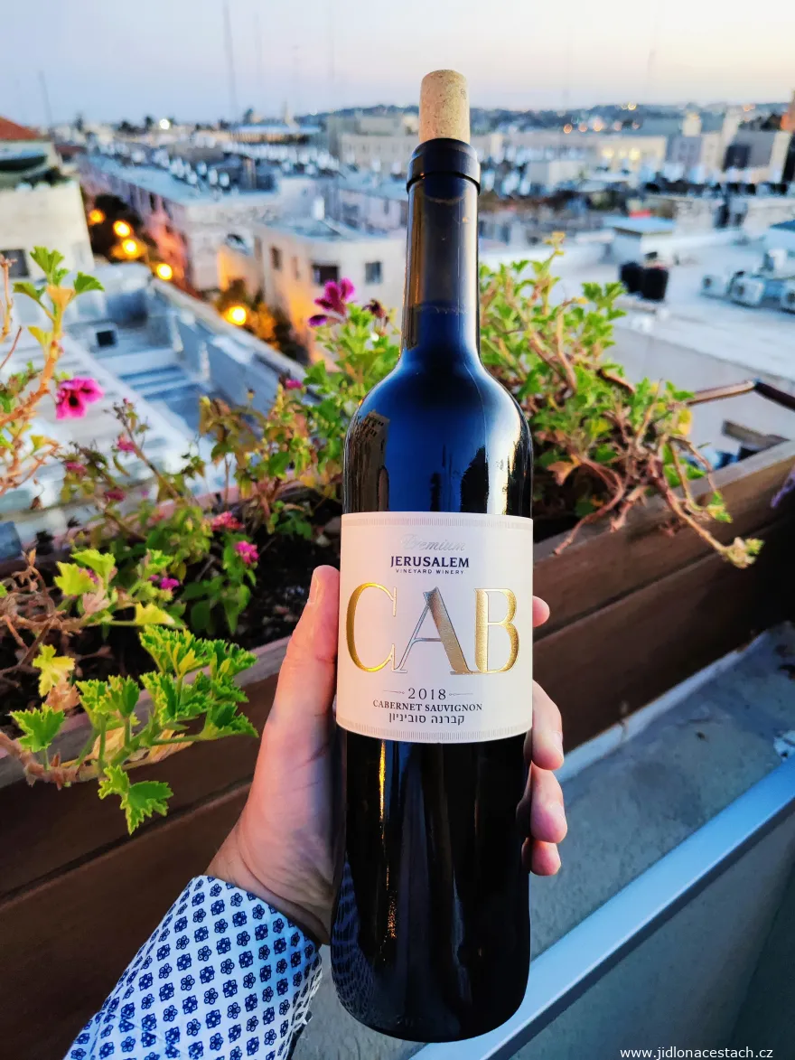 Premium Cabernet Sauvignon z Jeruzalémského vinařství 2018
