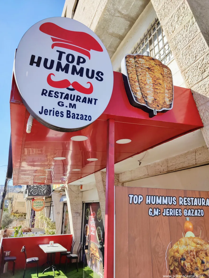 Top Hummus restaurant in the Palestinian Bethlehem