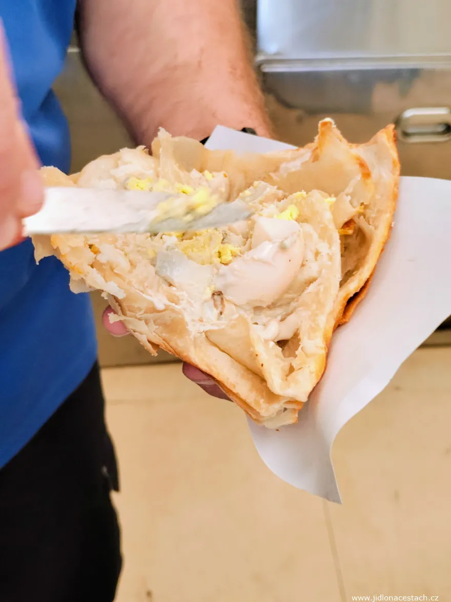 Preparing bourekas