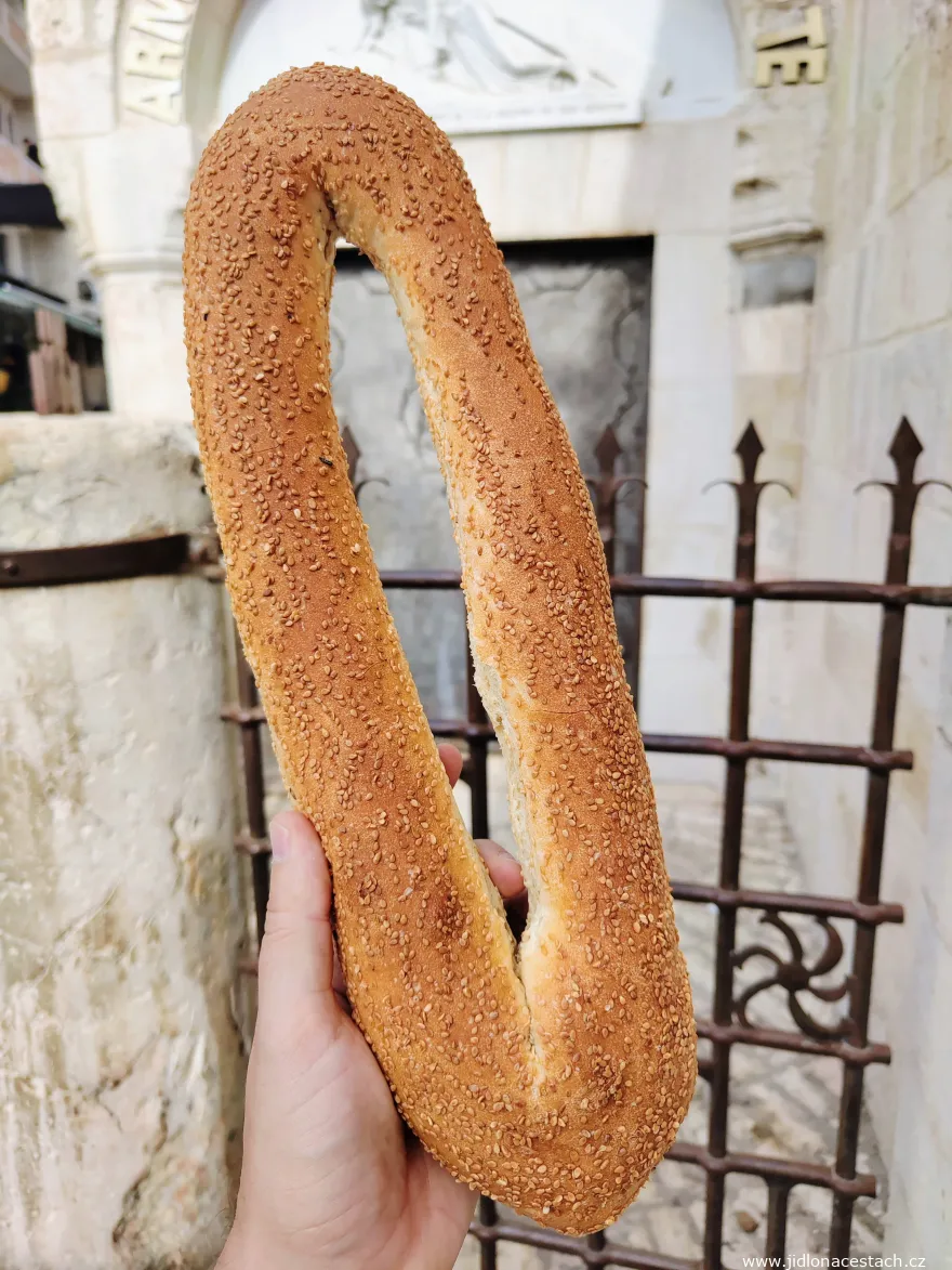 Jeruzalémský bagel Jeruzalémský bagel