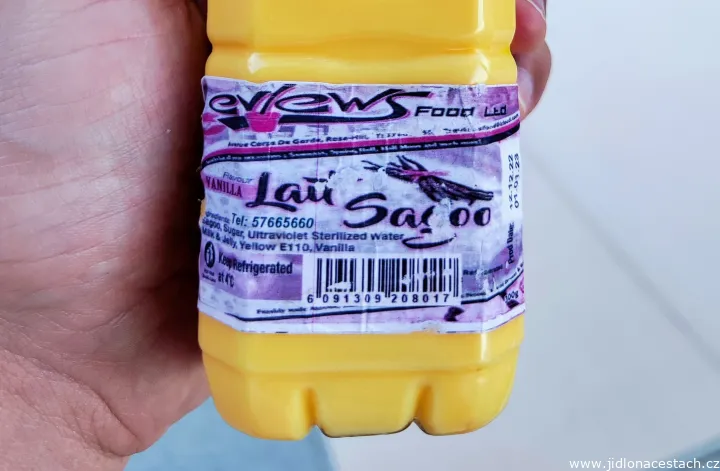 Sagoo au Lait: sladké mlieko s tapiokou