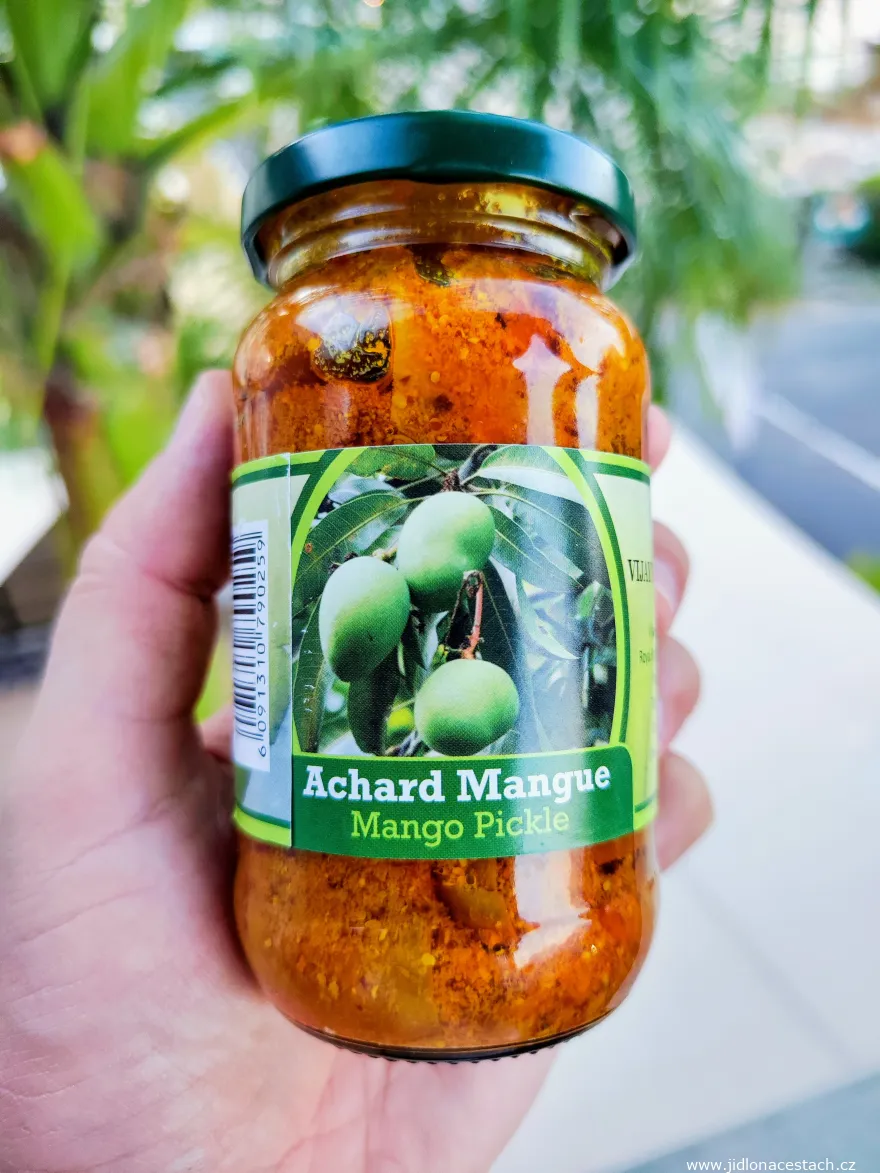 Unripe mango achard Unripe mango achard