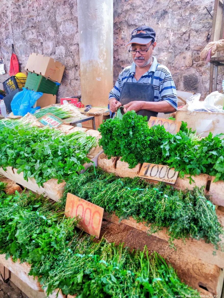 Herbs at the market in Port Louis Herbs at the market in Port Louis