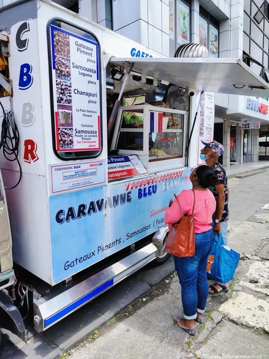 Food truck in Curepipe