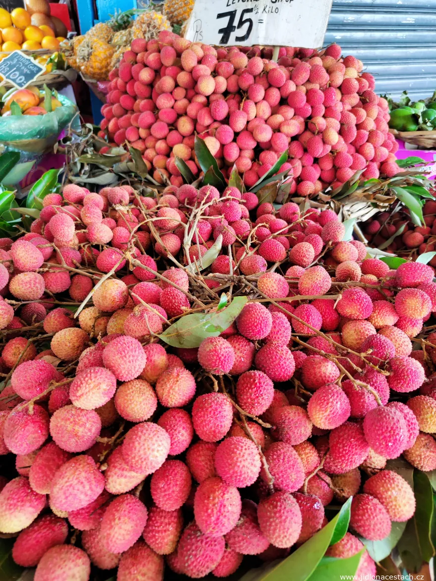 Fruits and vegetables at the market