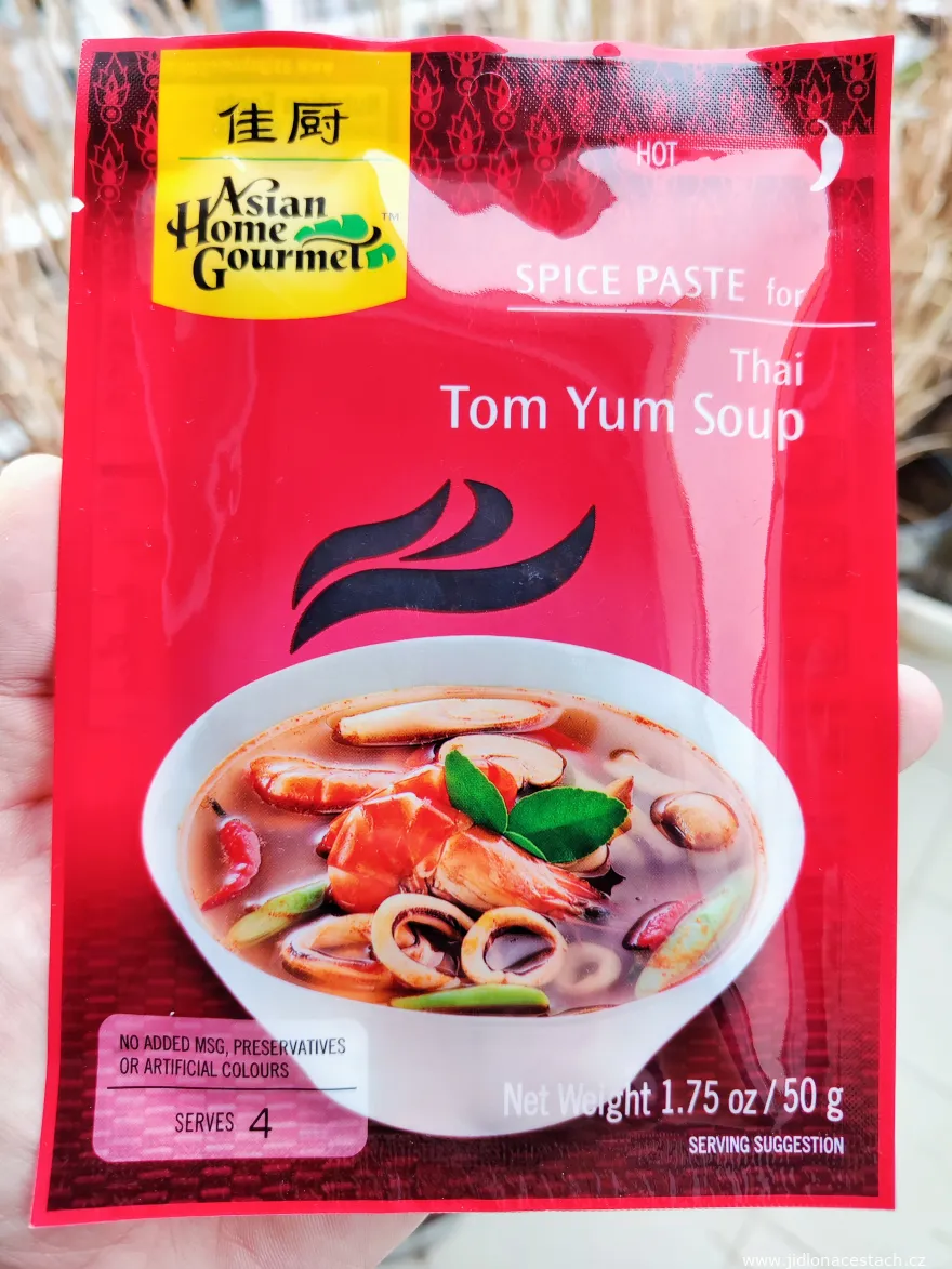 Pasta na polievku Tom Yum