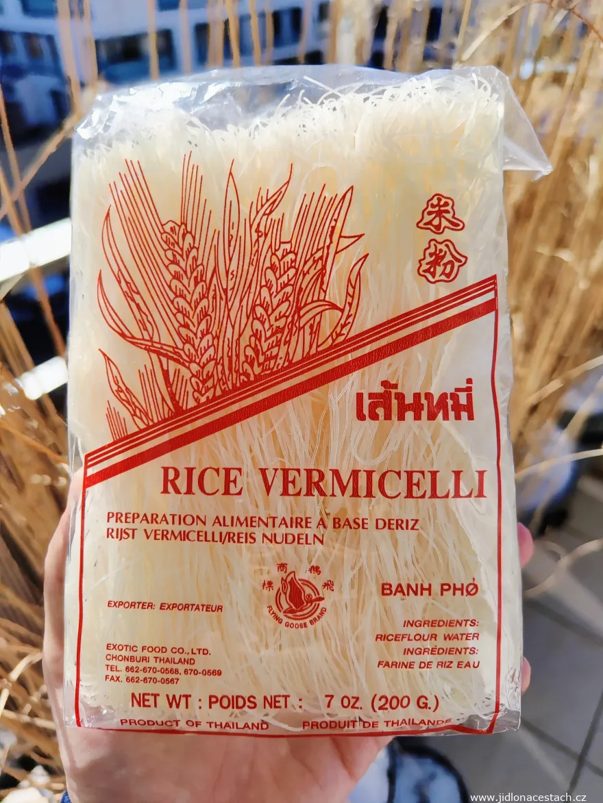 Rýžové rezance vermicelli Rýžové rezance vermicelli