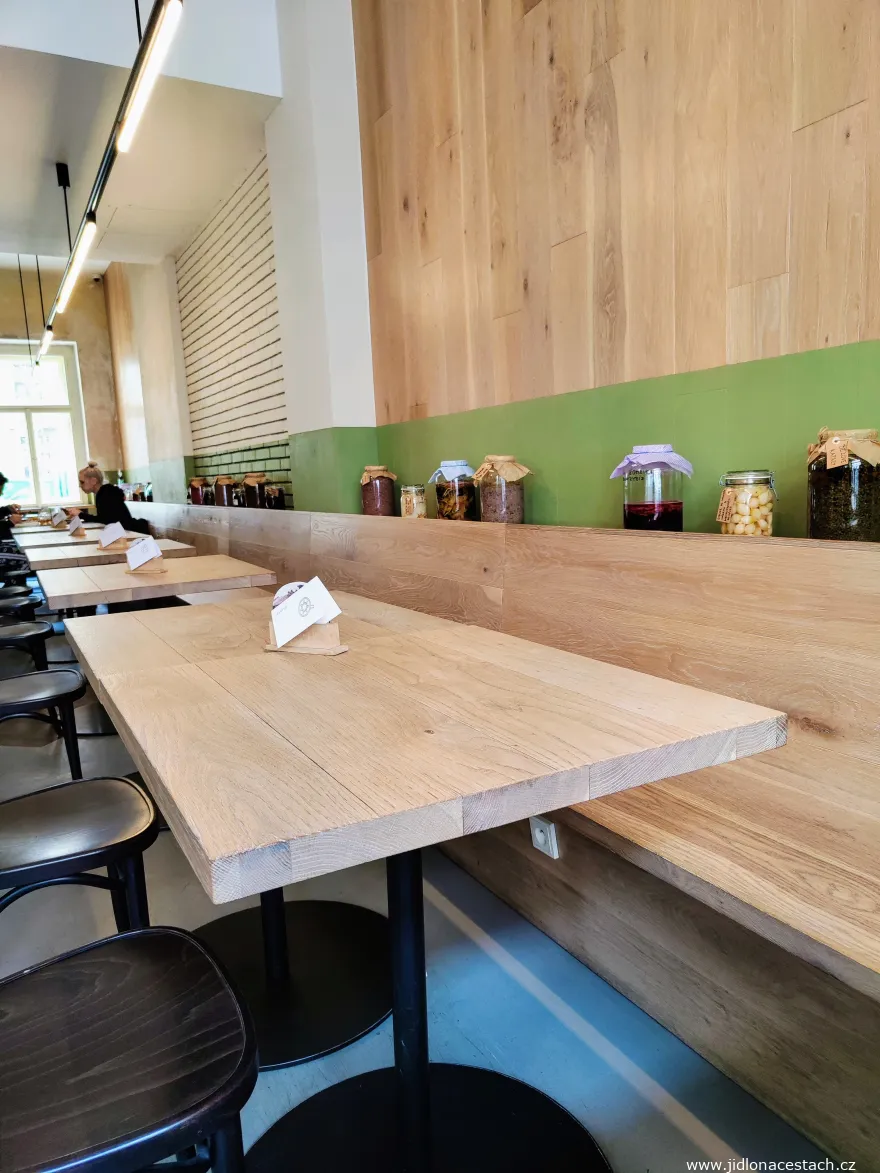Interiér restaurace Výčep