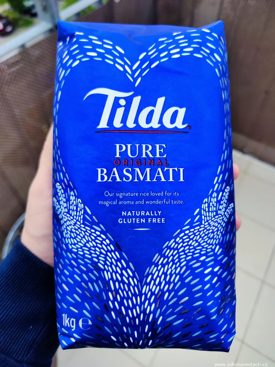 Basmati ryža značky Tilda