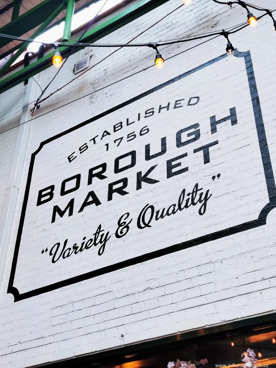 Borough Market: trh byl založen v roce 1756.