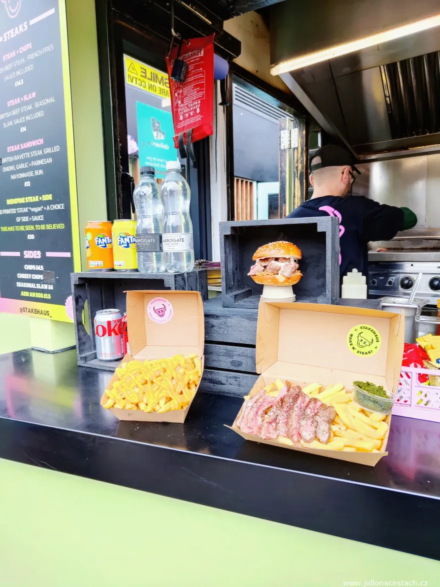 Street food at Camden Lock Market. Street food at Camden Lock Market.