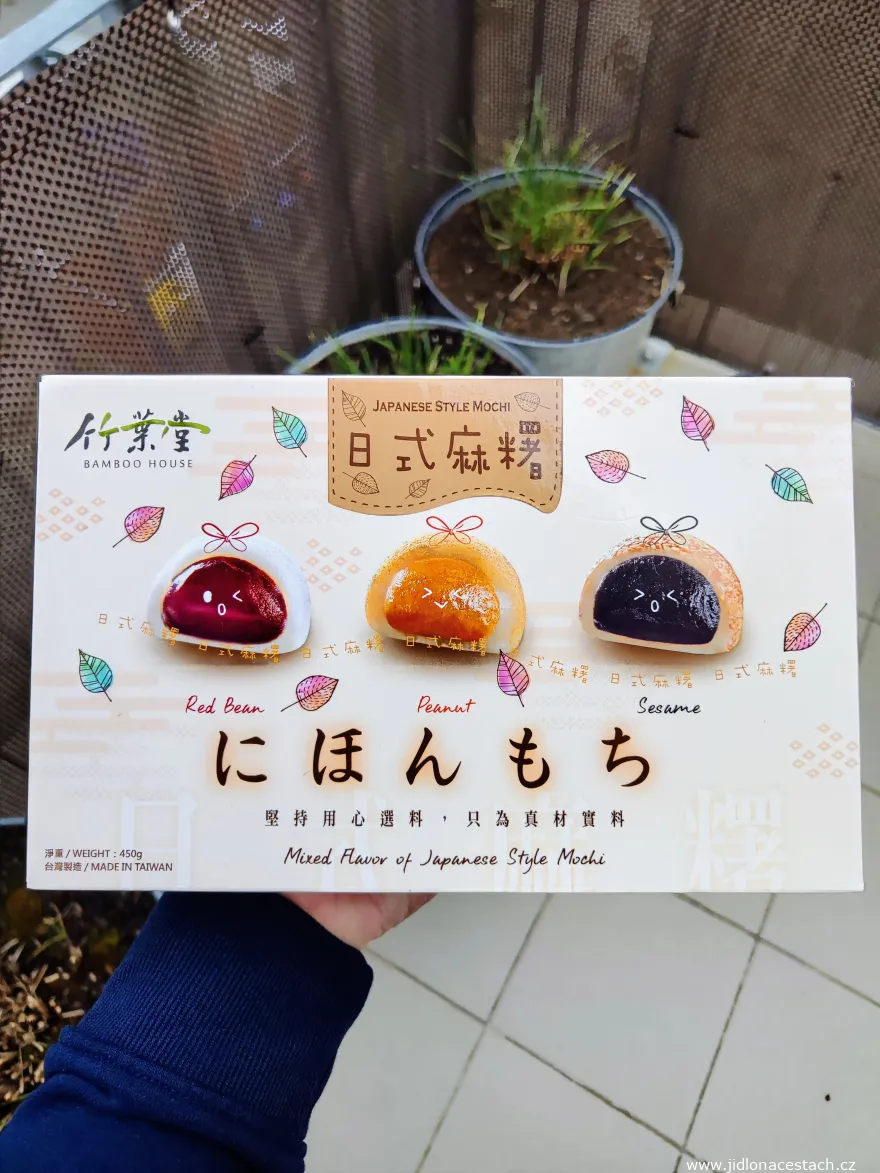 Sladké knedličky mochi
