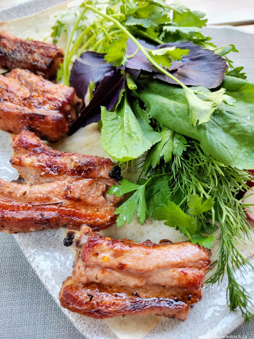 Armenisches Grillfleisch Khorovats. Armenisches Grillfleisch Khorovats.