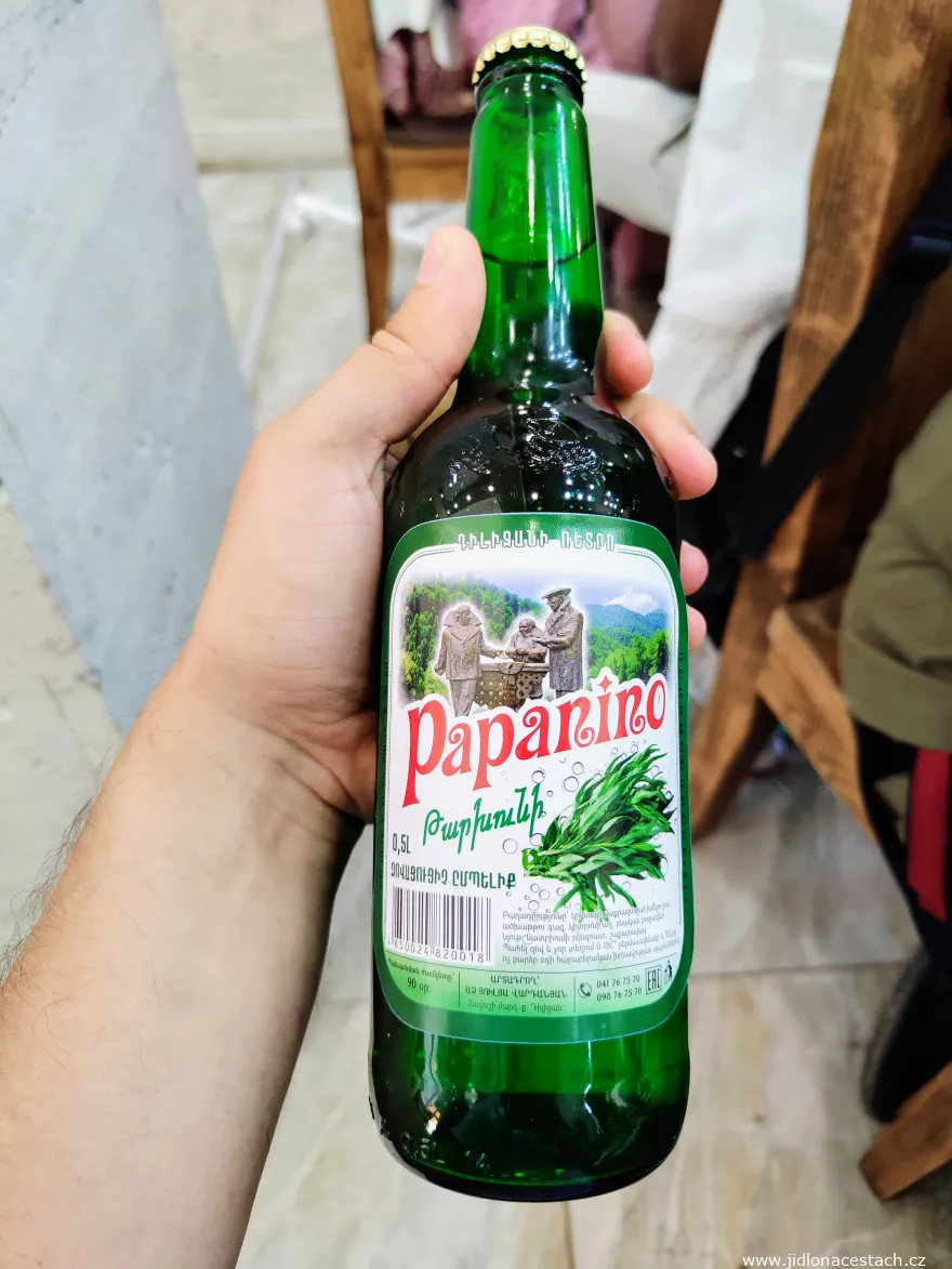 Armenian sweetened lemonade with tarragon flavor Armenian sweetened lemonade with tarragon flavor