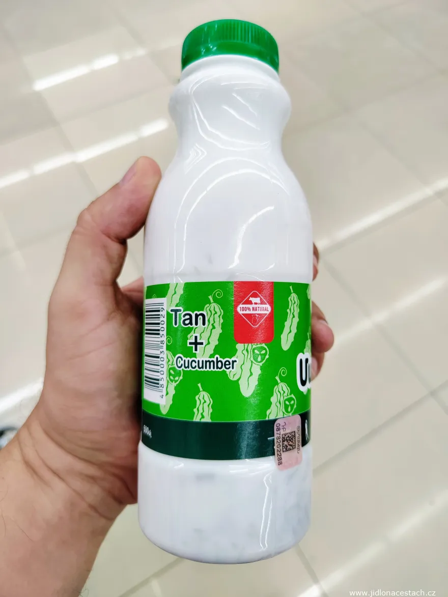 Tan with cucumber in a bottle Tan with cucumber in a bottle