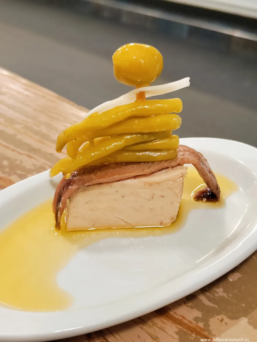 Pintxo Indurain v Bodega Donostiarra, San Sebastián.