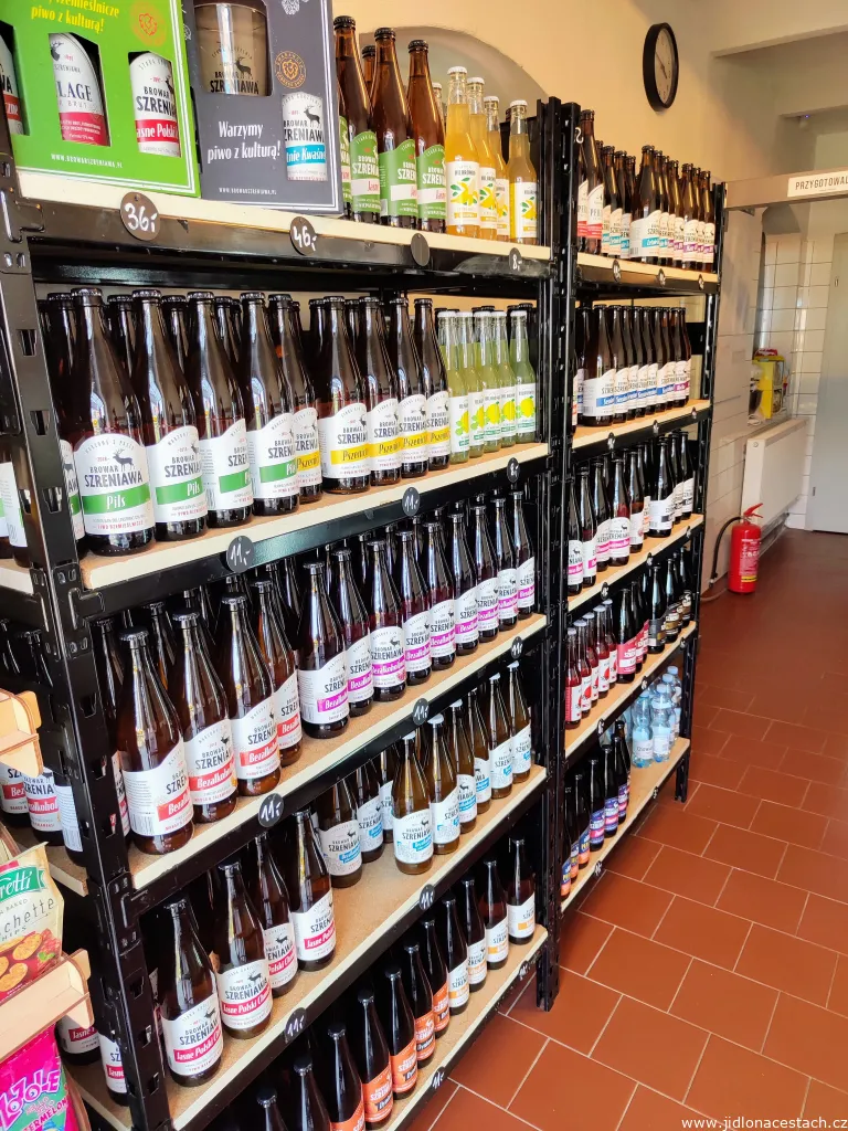L'offre de bières de la petite brasserie artisanale polonaise Szreniawa.