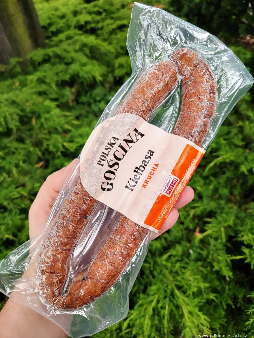 Polnische mürbe Wurst.