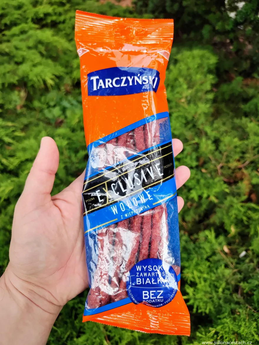Polnischer Kabanos aus Rindfleisch. Polnischer Kabanos aus Rindfleisch.