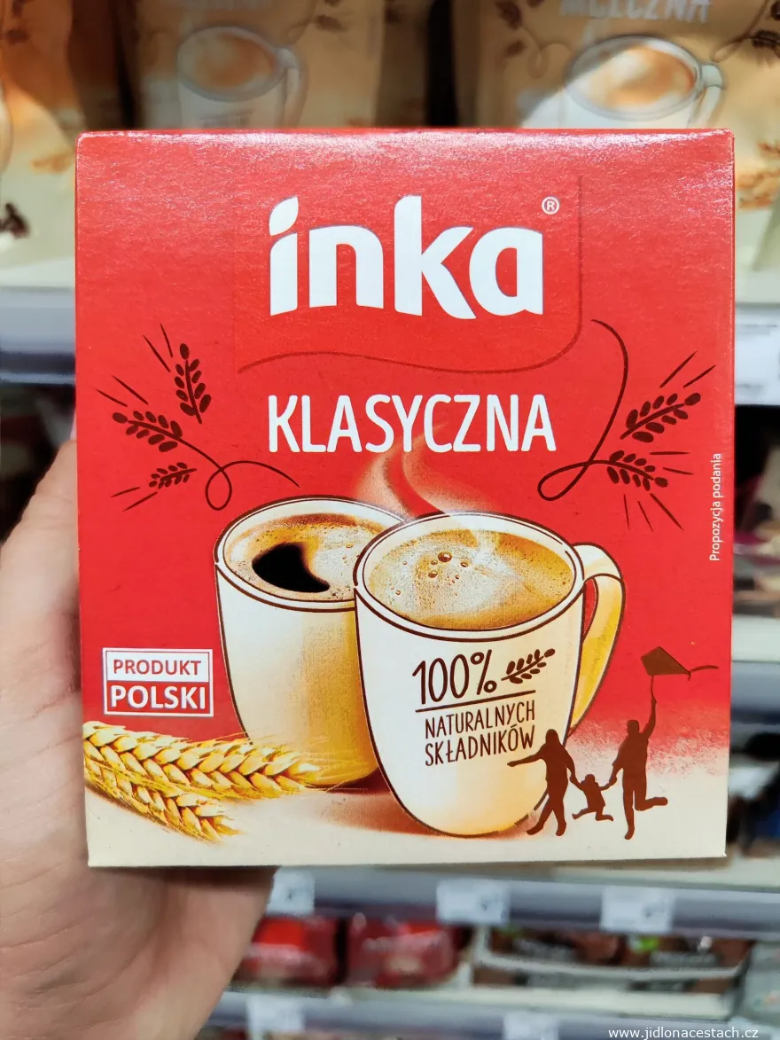 Polnischer Kaffeeersatz - das Getränk Inka. Polnischer Kaffeeersatz - das Getränk Inka.