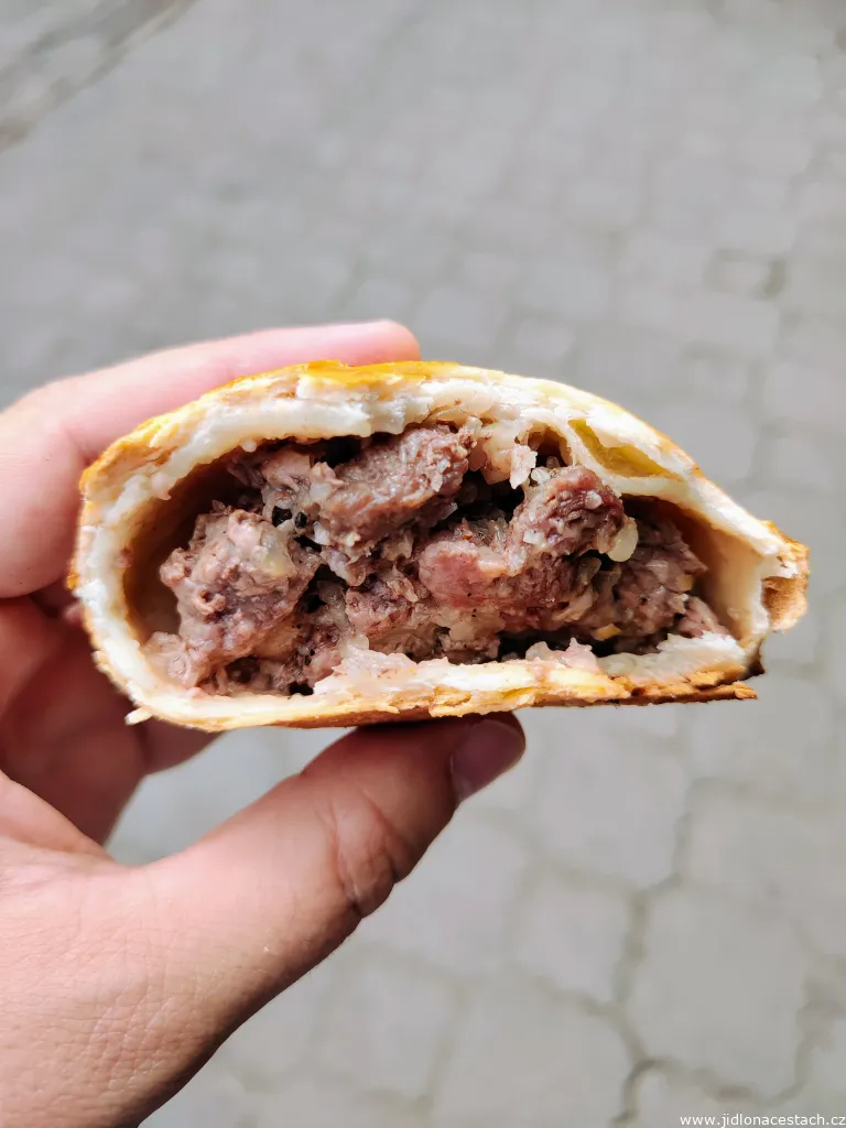 Samsa filled with mutton. Samsa filled with mutton.