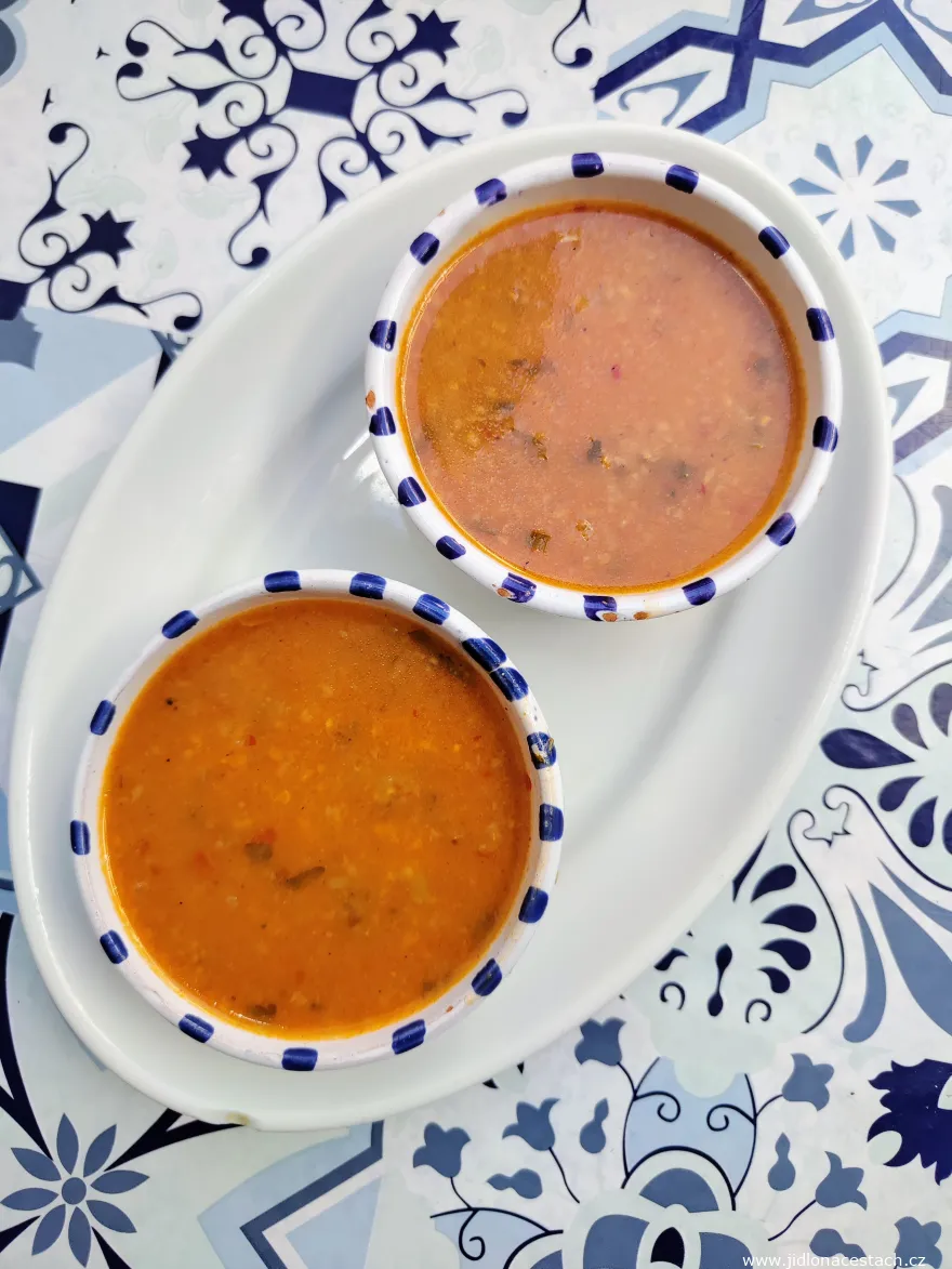 Chorba: typische tunesische Suppe. Chorba: typische tunesische Suppe.