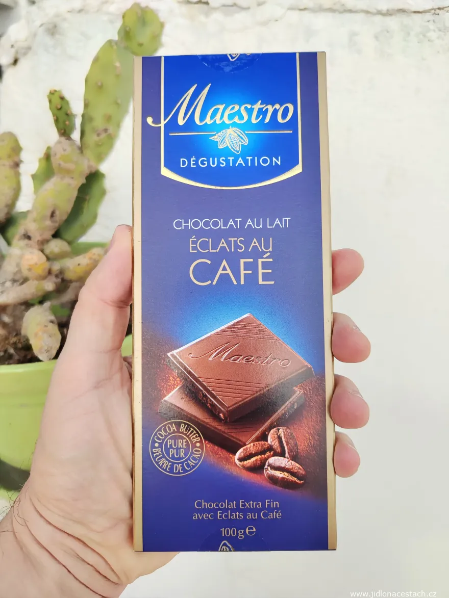 Tunesische Schokolade mit Kaffeegeschmack.