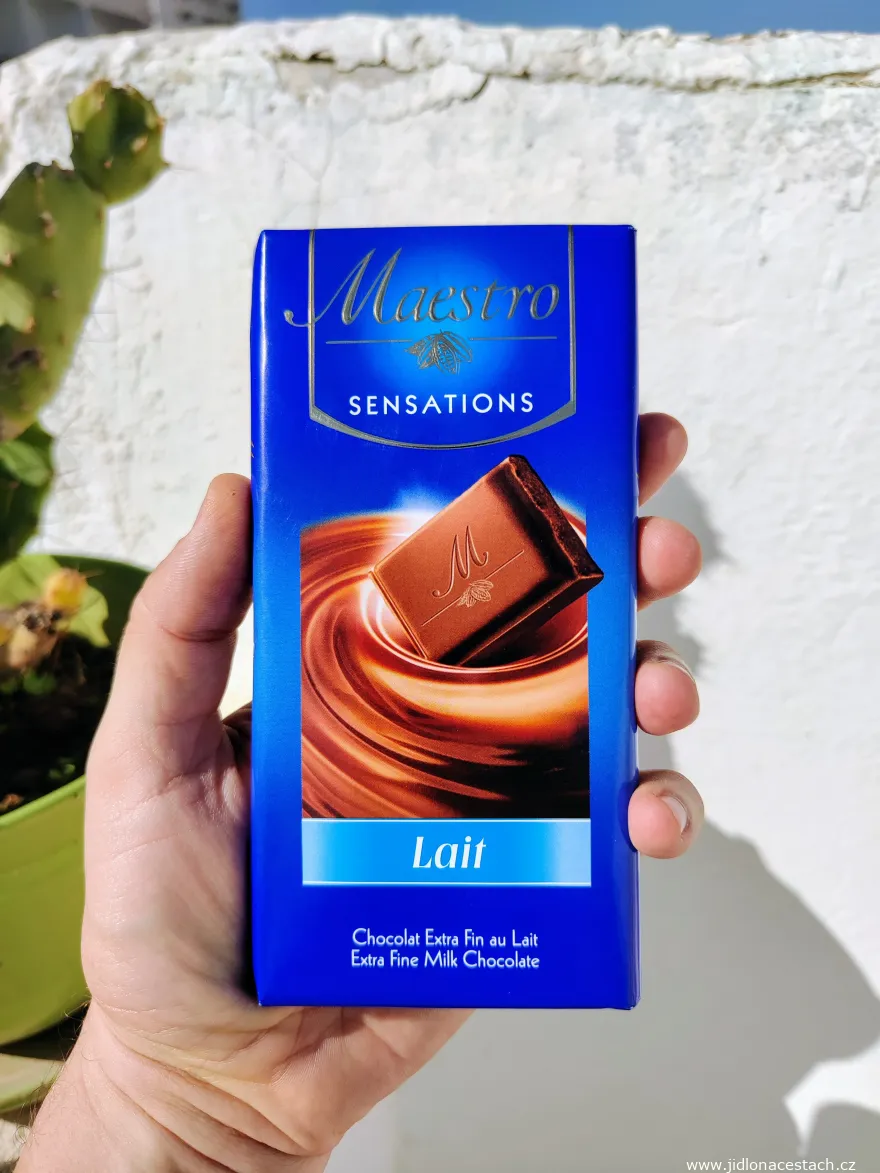Tunesische Vollmilchschokolade.