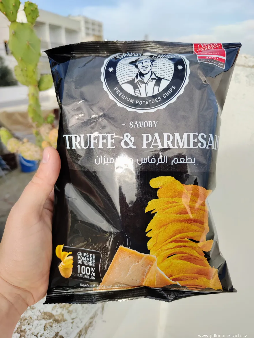 Tunesische Chips mit Trüffelgeschmack.