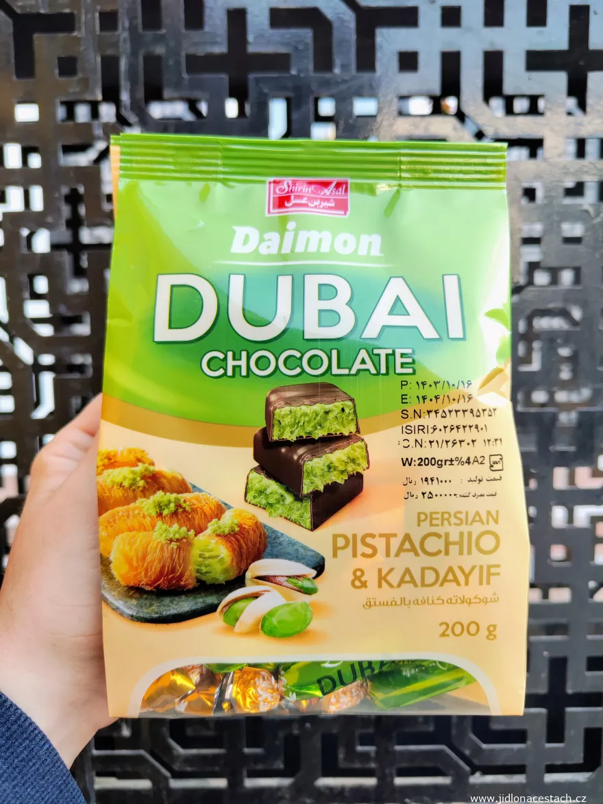 Iranische Dubai-Schokolade. Iranische Dubai-Schokolade.