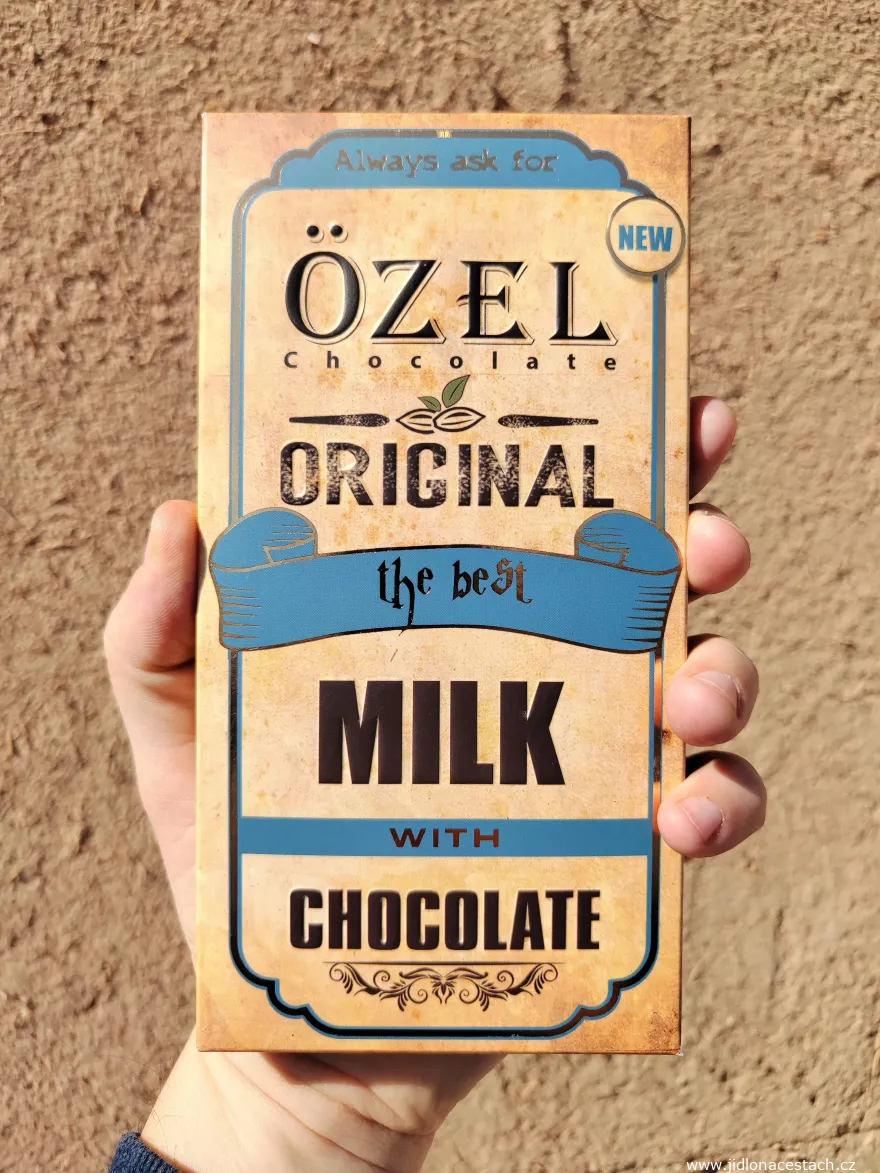 Iranische Milchschokolade Özel. Iranische Milchschokolade Özel.