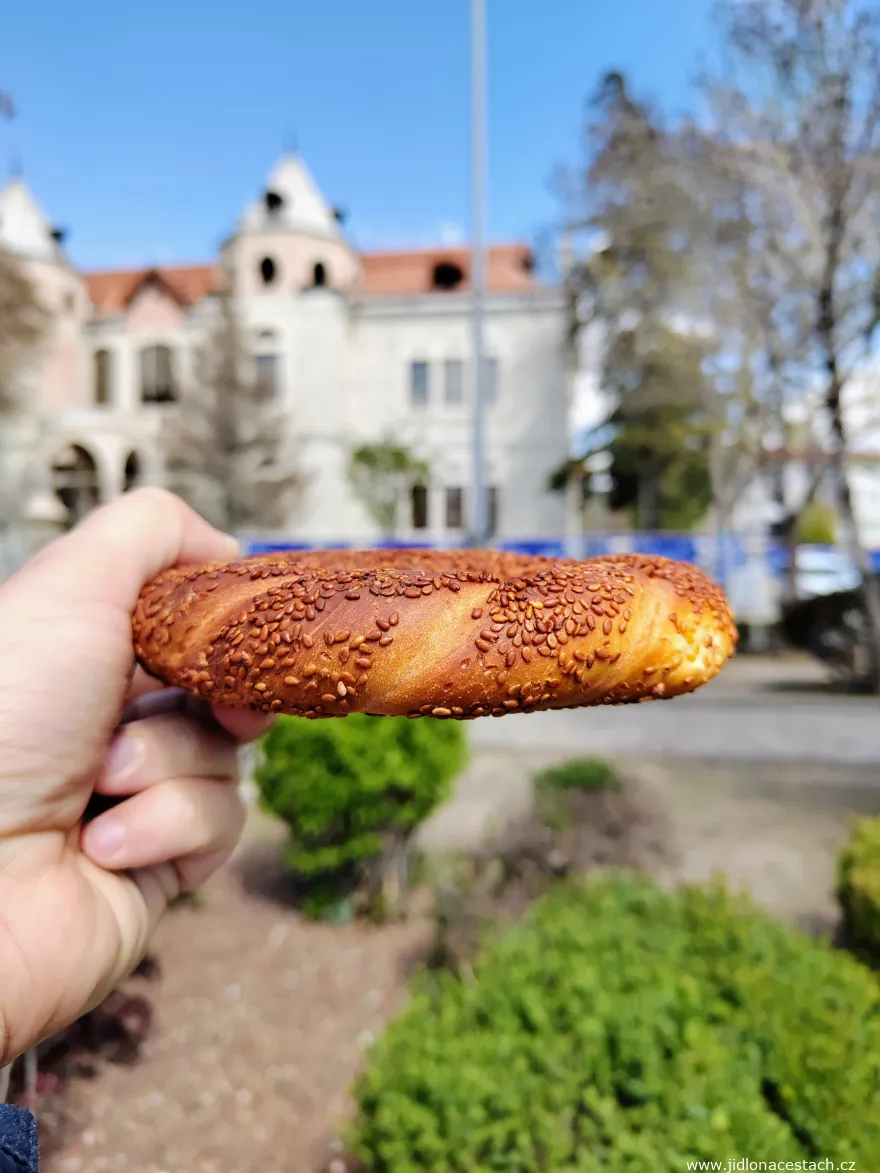 Simit je pravdepodobne najznámejším tureckým pečivom na svete.