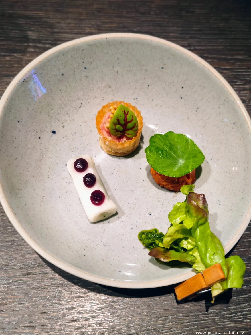 Restaurace Marie B: amuse bouche. Restaurace Marie B: amuse bouche.