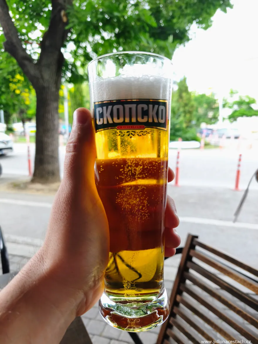 Skopsko: lany macedoński jasny lager.